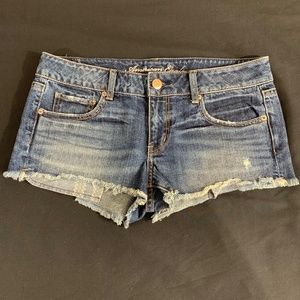 American Eagle Distressed Shorts